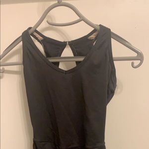 Black body wrappers leotard
